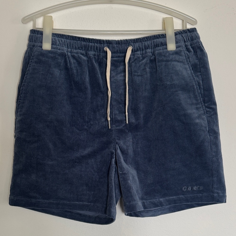 Cloveru Navy Corduroy shorts